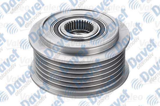 VALEO 588127 Alternator Kasnagi Denso Tip 6 Kanal Toyota Corolla Auris Yaris D4d Tum Modeller